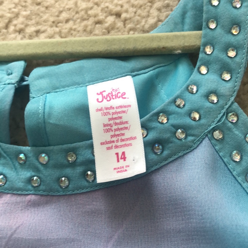 Justice Girls Mermaid Sleeveless Dress - Picture 3 of 6